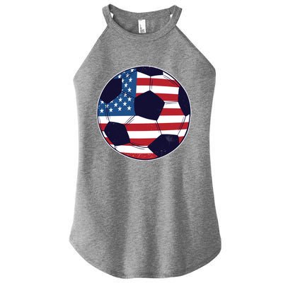 World Soccer United States Women’s Perfect Tri Rocker Tank