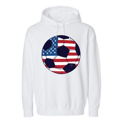 World Soccer United States Garment-Dyed Fleece Hoodie