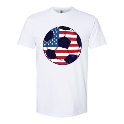 World Soccer United States Softstyle CVC T-Shirt