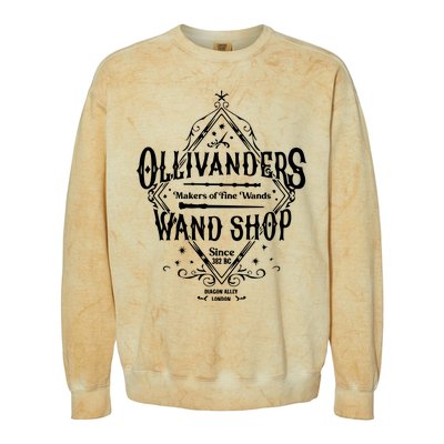 Wand Shop Universal Trip Wizard Wand Colorblast Crewneck Sweatshirt