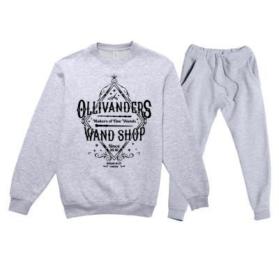 Wand Shop Universal Trip Wizard Wand Premium Crewneck Sweatsuit Set