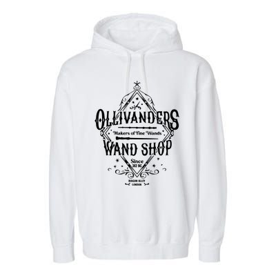 Wand Shop Universal Trip Wizard Wand Garment-Dyed Fleece Hoodie