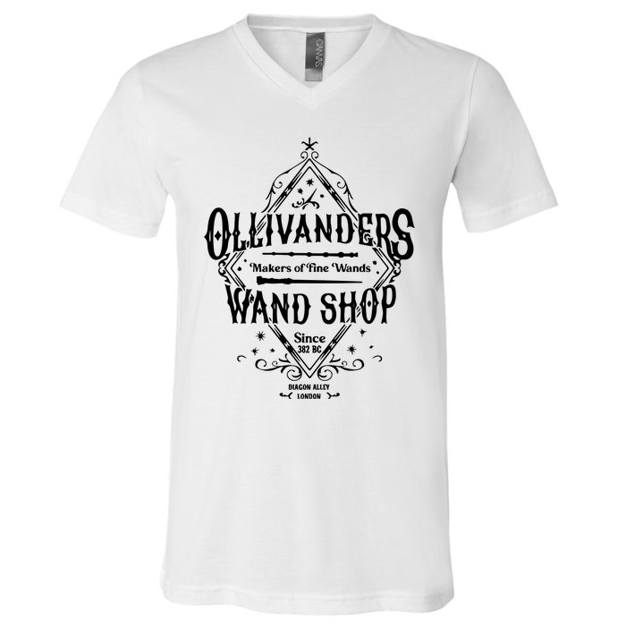 Wand Shop Universal Trip Wizard Wand V-Neck T-Shirt