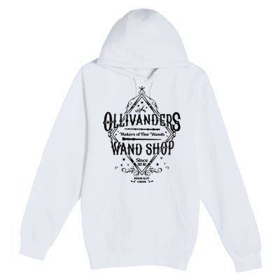 Wand Shop Universal Trip Wizard Wand Premium Pullover Hoodie