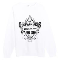 Wand Shop Universal Trip Wizard Wand Premium Crewneck Sweatshirt