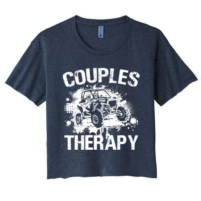 Wo Sxs Utv Couples Therapy Women's Crop Top Tee