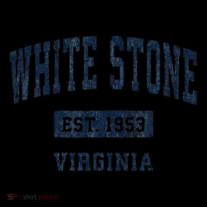 White Stone Virginia Va Vintage Athletic Sports Flatbill Hat