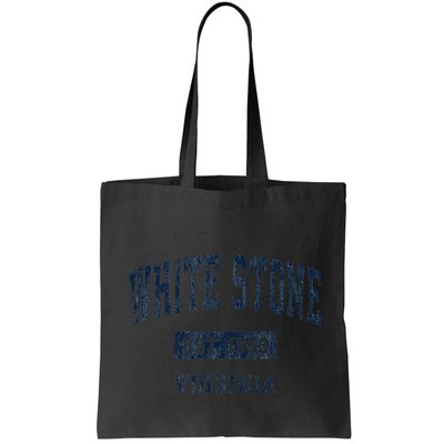 White Stone Virginia Va Vintage Athletic Sports Bag