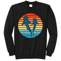 Whale Shark Vintage Sunset Sweatshirt