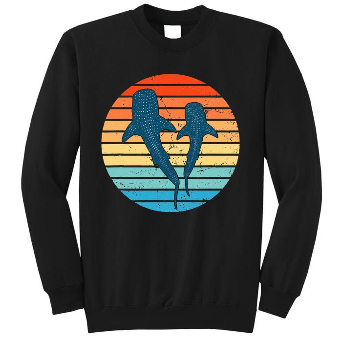 Whale Shark Vintage Sunset Sweatshirt