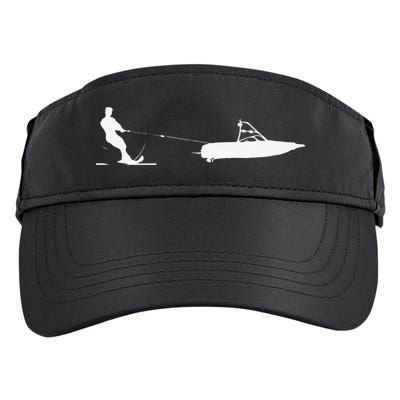 Water Ski vintage Water Skiing Gift For Water Skiers Adult Drive Performance Visor