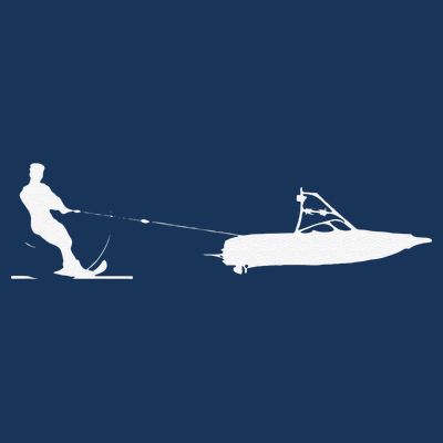 Water Ski vintage Water Skiing Gift For Water Skiers T-Shirt