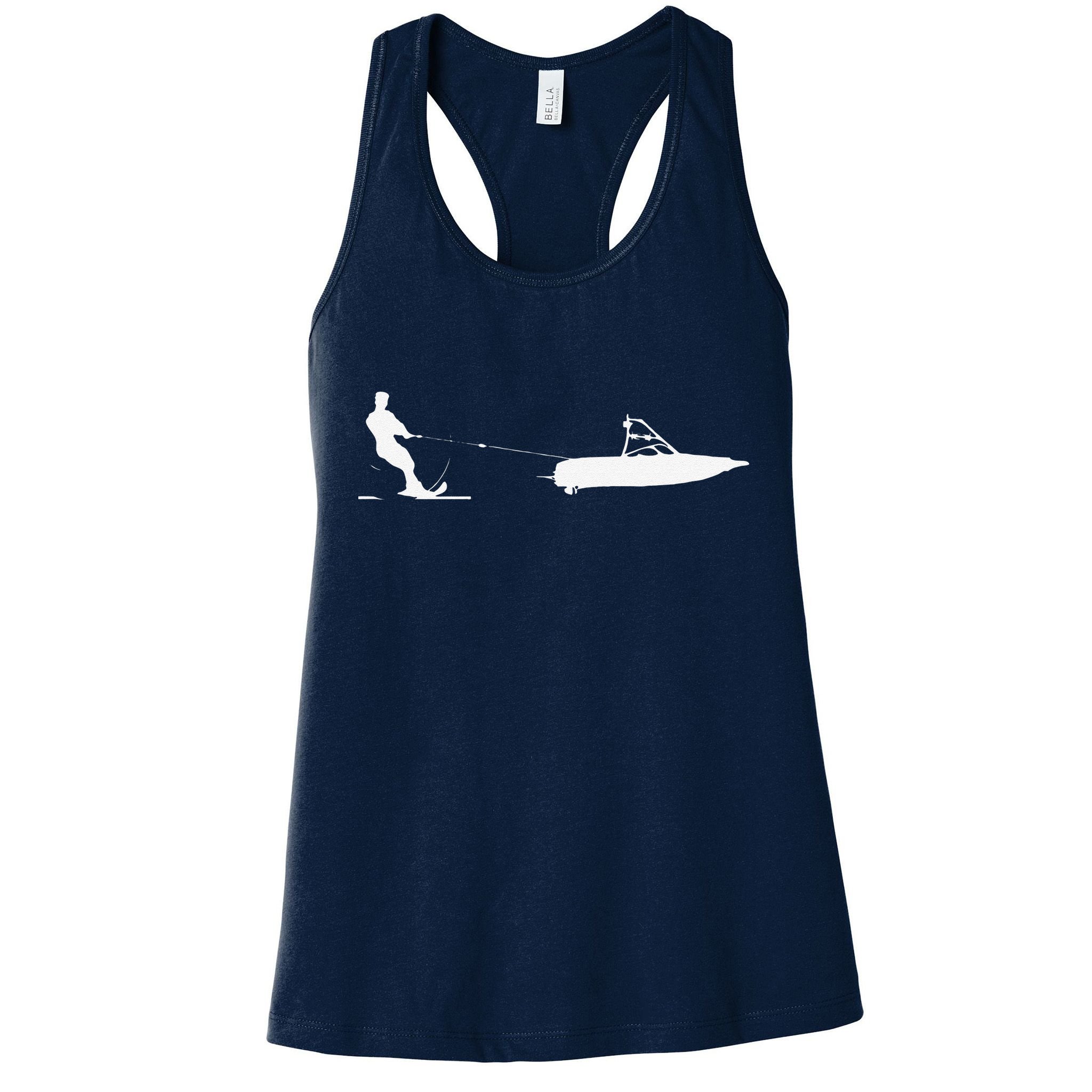 Water Ski vintage Water Skiing Gift For Water Skiers Womens Tank Top