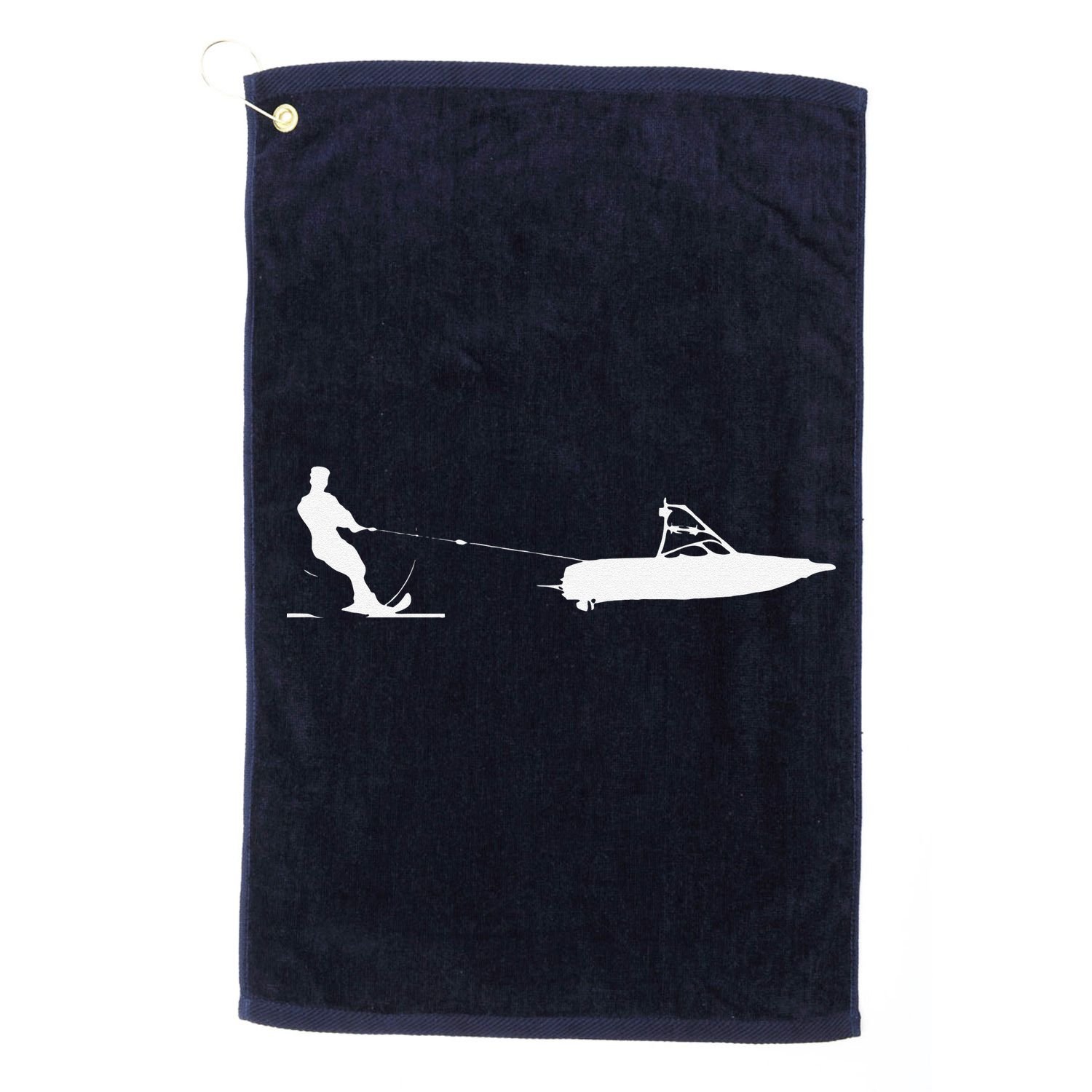 Water Ski vintage Water Skiing Gift For Water Skiers Golf Towel