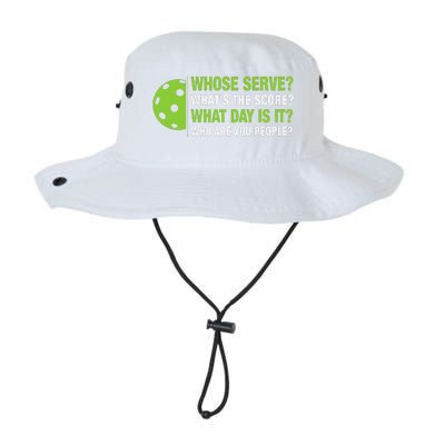 Whose Serve WhatS The Score What Day Is It Pickleball Lover Legacy Cool Fit Booney Bucket Hat