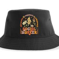 Wildflower Social Worker Sustainable Bucket Hat