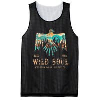 Wild Soul Western Wear Southwest Thunderbird Desert Vibes Mesh Reversible Basketball Jersey Tank