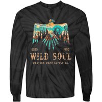 Wild Soul Western Wear Southwest Thunderbird Desert Vibes Tie-Dye Long Sleeve Shirt