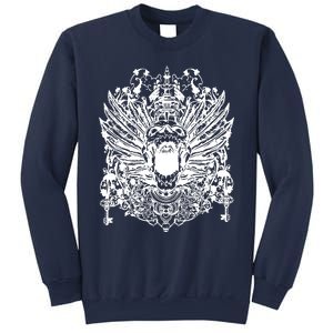 Winged Skull Sweatshirt