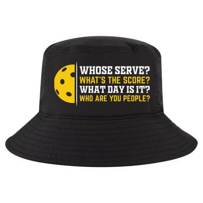 Whose Serve What's The Score Pickleball Cool Comfort Performance Bucket Hat