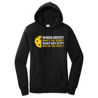 Whose Serve What's The Score Pickleball Women's Pullover Hoodie
