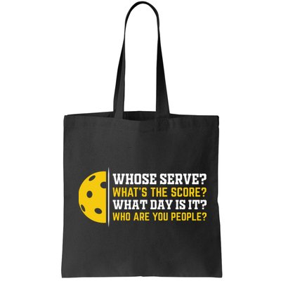 Whose Serve What's The Score Pickleball Bag