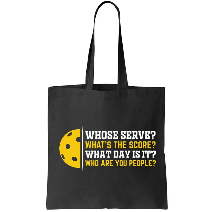 Whose Serve What's The Score Pickleball Bag