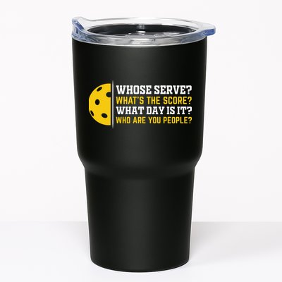 Whose Serve What's The Score Pickleball Tumbler