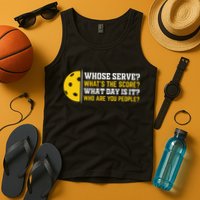 Whose Serve What's The Score Pickleball Tank Top