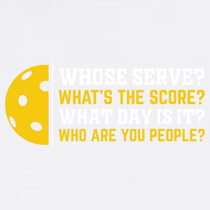 Whose Serve What's The Score Pickleball Garment-Dyed Sweatshirt