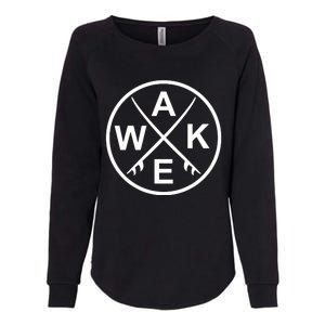 Wake Surf Wakesurfing Wakesurfer Surfboard Gift Womens California Wash Sweatshirt