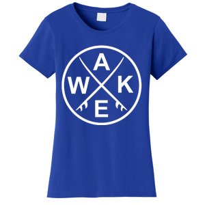 Wake Surf Wakesurfing Wakesurfer Surfboard Gift Women's T-Shirt