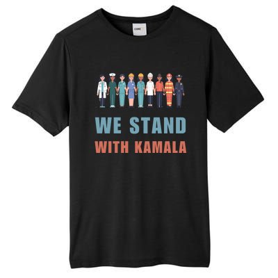 We Stand With Kamala Ladies Madam President Cool Gift Tall Fusion ChromaSoft Performance T-Shirt