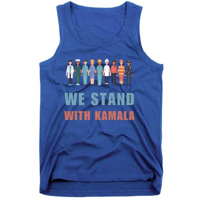 We Stand With Kamala Ladies Madam President Cool Gift Tank Top