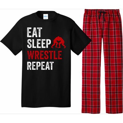 Wrestling Sport Wrestling Lover Pajama Set