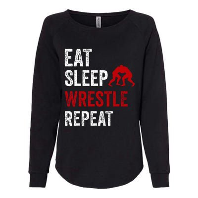 Wrestling Sport Wrestling Lover Womens California Wash Sweatshirt