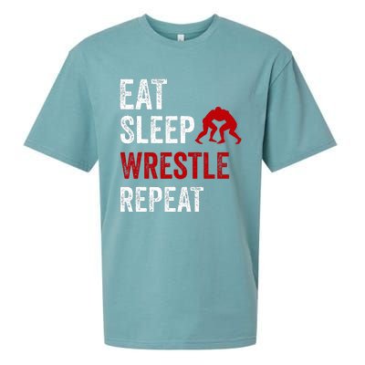 Wrestling Sport Wrestling Lover Sueded Cloud Jersey T-Shirt