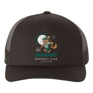 Winston Salem Werewolves Retro Minor League Baseball Team Yupoong Adult 5-Panel Trucker Hat