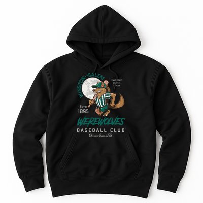 Winston Salem Werewolves Retro Minor League Baseball Team Hoodie