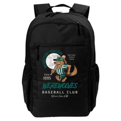 Winston Salem Werewolves Retro Minor League Baseball Team Backpack