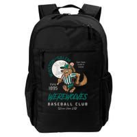 Winston Salem Werewolves Retro Minor League Baseball Team Backpack