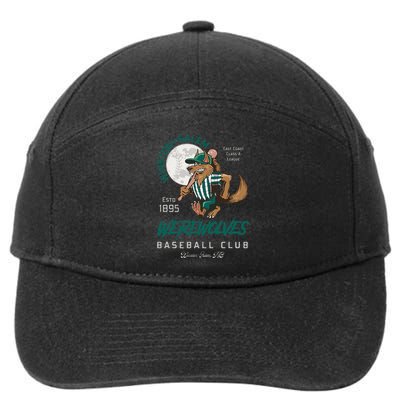 Winston Salem Werewolves Retro Minor League Baseball Team 7-Panel Snapback Hat