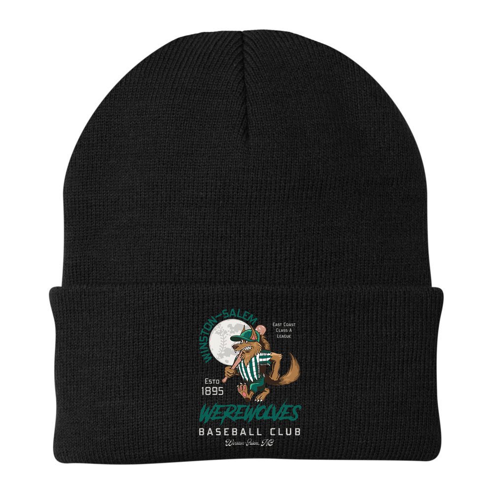 Winston Salem Werewolves Retro Minor League Baseball Team Beanie