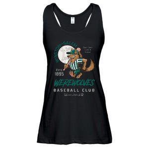 Winston Salem Werewolves Retro Minor League Baseball Team Ladies Essential Flowy Tank