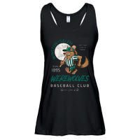 Winston Salem Werewolves Retro Minor League Baseball Team Ladies Essential Flowy Tank