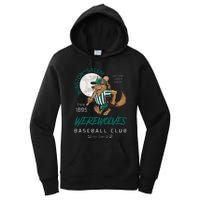 Winston Salem Werewolves Retro Minor League Baseball Team Women's Pullover Hoodie