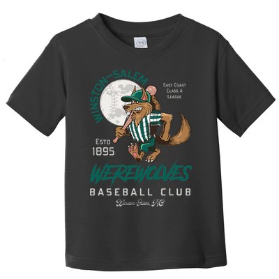 Winston Salem Werewolves Retro Minor League Baseball Team Toddler T-Shirt