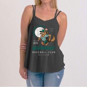 Winston Salem Werewolves Retro Minor League Baseball Team Women's Strappy Tank