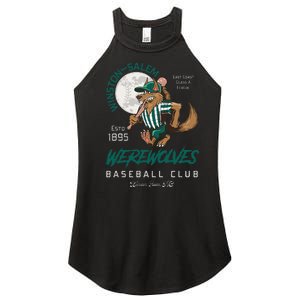 Winston Salem Werewolves Retro Minor League Baseball Team Women's Perfect Tri Rocker Tank