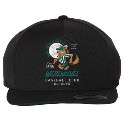Winston Salem Werewolves Retro Minor League Baseball Team Wool Snapback Cap